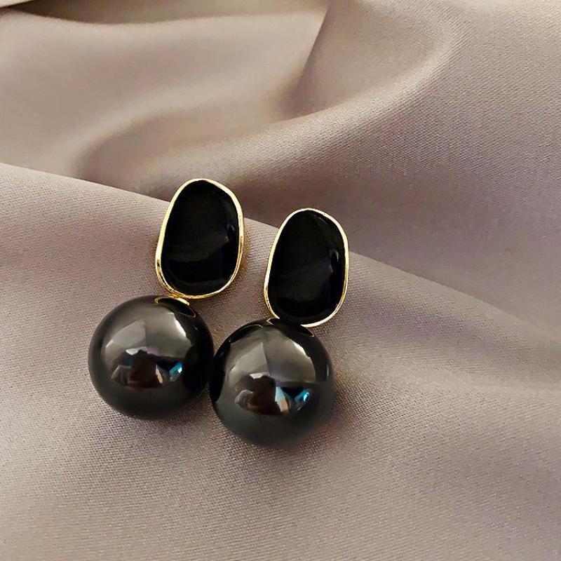 Pearl Earring Stud - العلامة التجارية الكبيرة الدرجة العالية نوبل