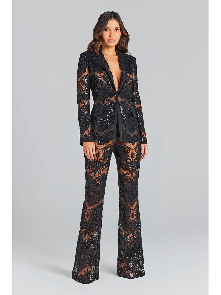 Women Formal Wear Set - أحدث طقم بدلة نسائية من HIGH
