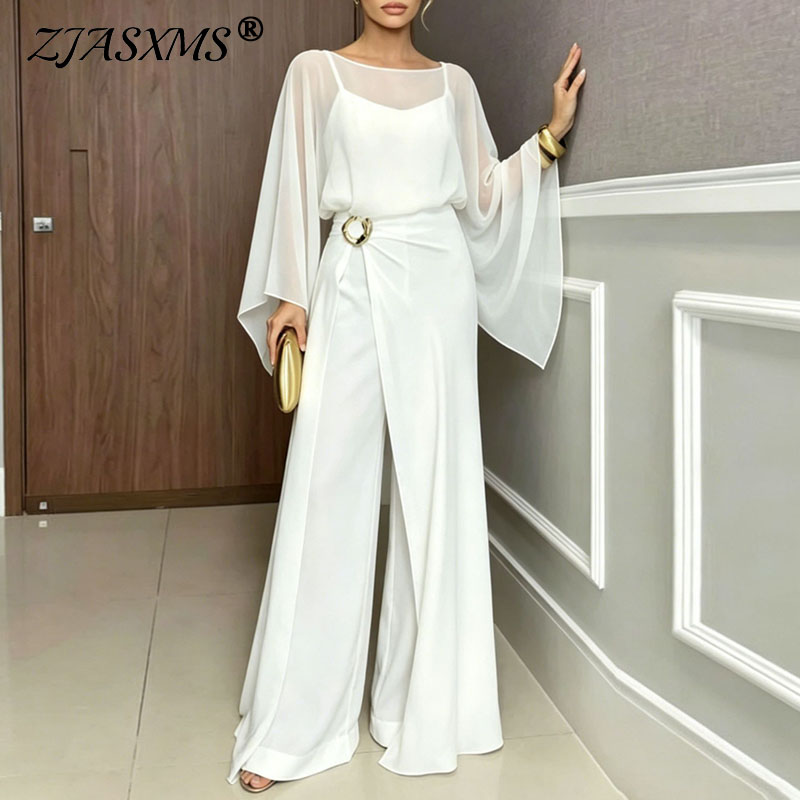 Female Formal Wear - بدلة رسمية نسائية من قطعتين بأكمام
