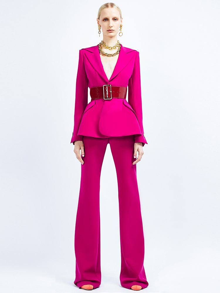 Women Formal Wear Set - أحدث طقم بدلة نسائية من تصميم