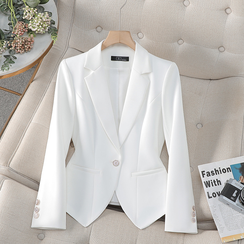 سترة رسمية نسائية عصرية جديدة  - مراجعة Women Formal Wear With Black Blazer وسعره