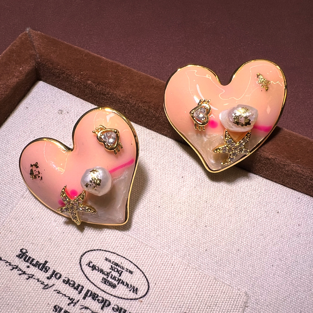 أقراط مرصعة باللؤلؤ الطبيعي وا - مراجعة Pearl Earring Stud وسعره
