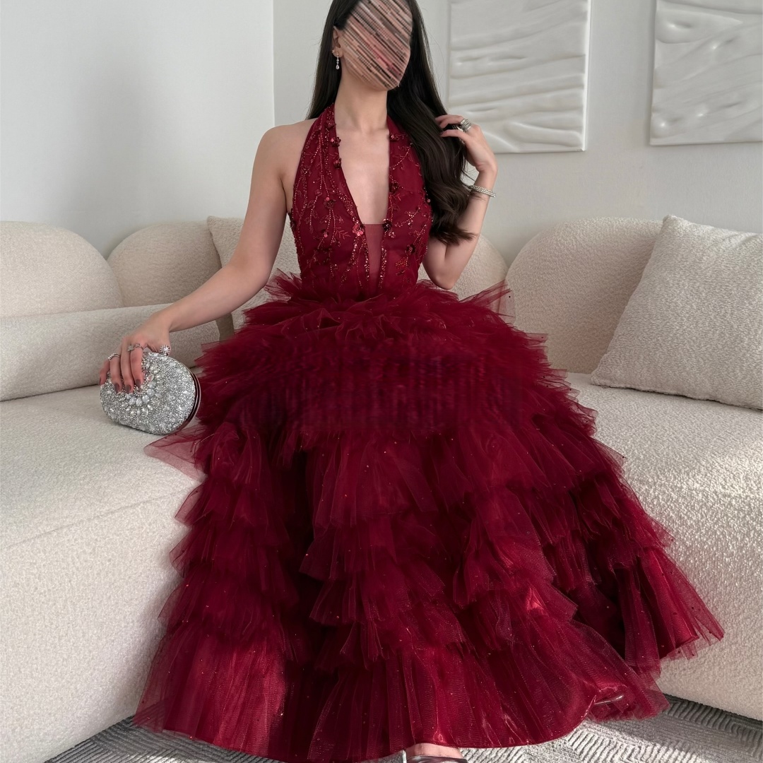 فساتين سهرة أنيقة من الساتان م - مراجعة Women Formal Wear For Graduation وسعره
