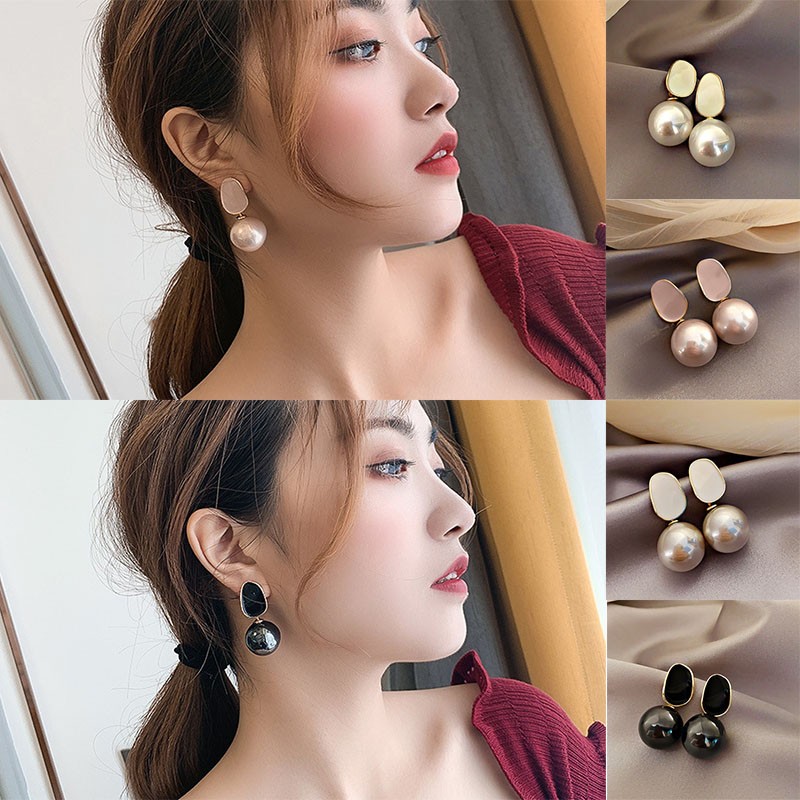 العلامة التجارية الكبيرة الدرج - مراجعة Pearl Earring Stud وسعره