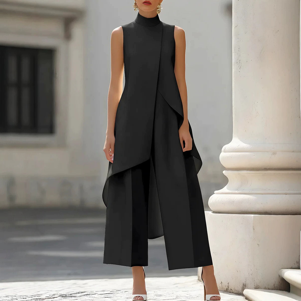 طقم نسائي أنيق مكون من سترة طو - مراجعة Female Formal Wear وسعره