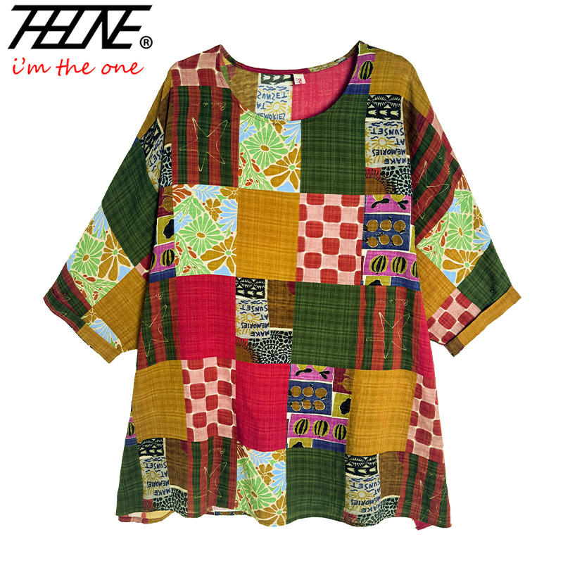 قميص نسائي THHONE مطبوع فضفاض  - مراجعة Women'S Formal Wear Blouse وسعره
