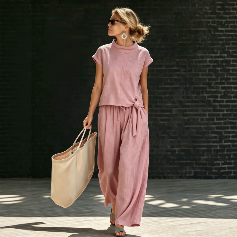 طقم بنطلون نسائي صيفي جديد 202 - مراجعة Female Formal Wear وسعره