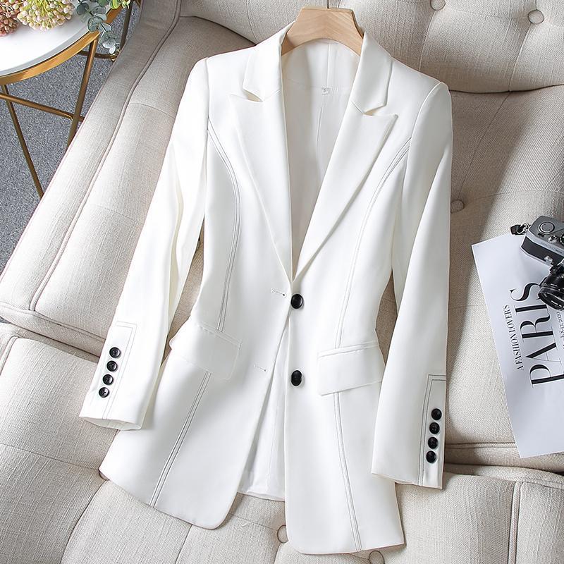 سترة رسمية جديدة للنساء بأكمام - مراجعة Women Formal Wear With Black Blazer وسعره