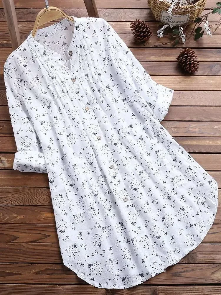 حجم كبير قمصان نسائية 2025 جدي - مراجعة Women'S Formal Wear Blouse وسعره