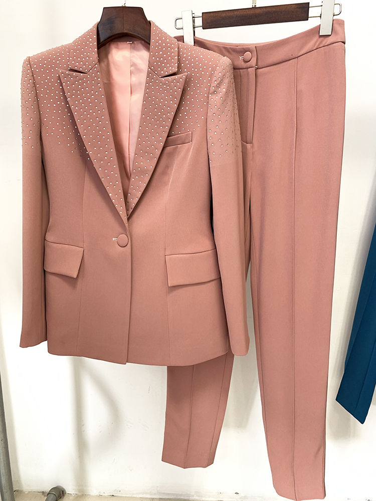 أحدث طقم بدلة نسائية أنيقة لعا - مراجعة Women Formal Wear Set وسعره