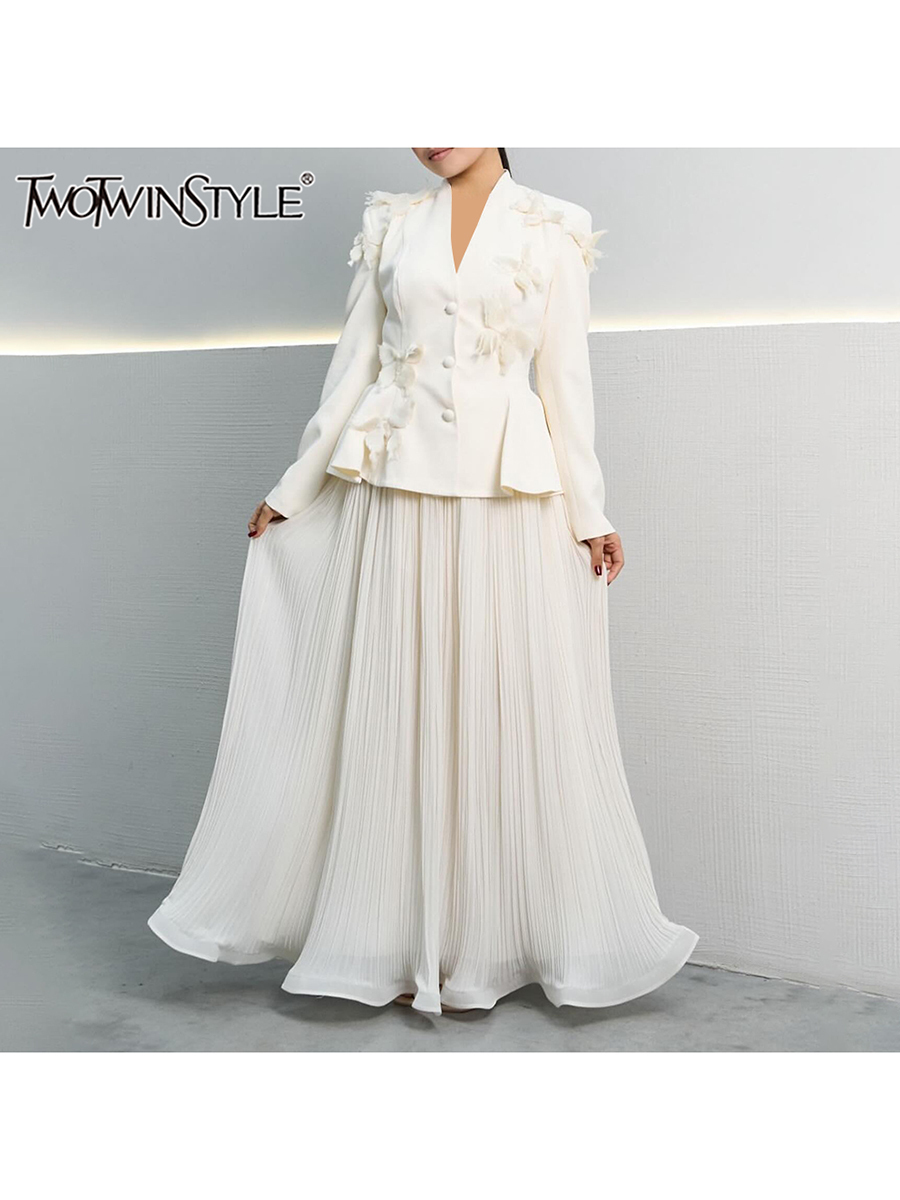 TWOTWINSTYLE أنيقة قطعتين مجمو - مراجعة Women Formal Wear Set وسعره