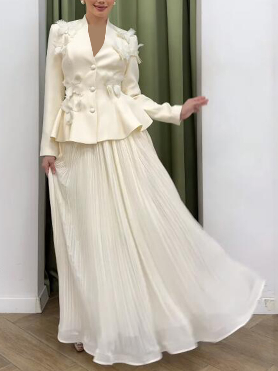 TWOTWINSTYLE أنيقة قطعتين مجمو - مراجعة Women Formal Wear Set وسعره