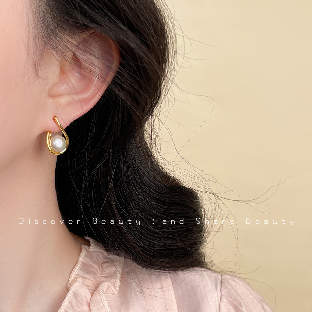 إكسسوارات DIY أقراط لؤلؤ الميا - مراجعة Pearl Earring Stud وسعره