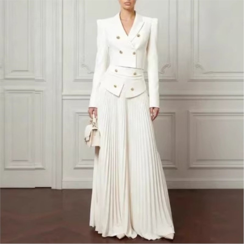 طقم أنيق من قطعتين: سترة بليزر - مراجعة Female Formal Wear وسعره