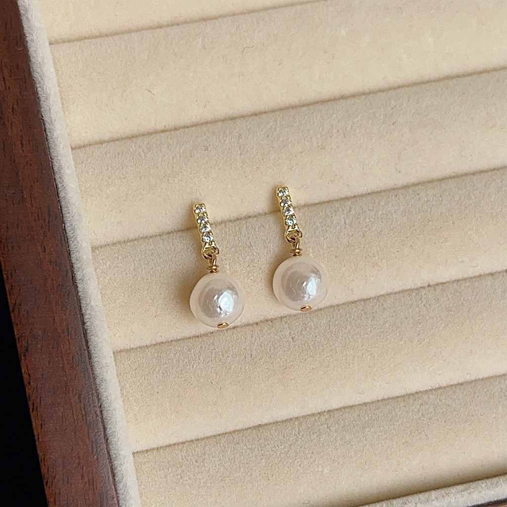 إكسسوارات DIY: أقراط لؤلؤ طبيع - مراجعة Pearl Earring Stud وسعره
