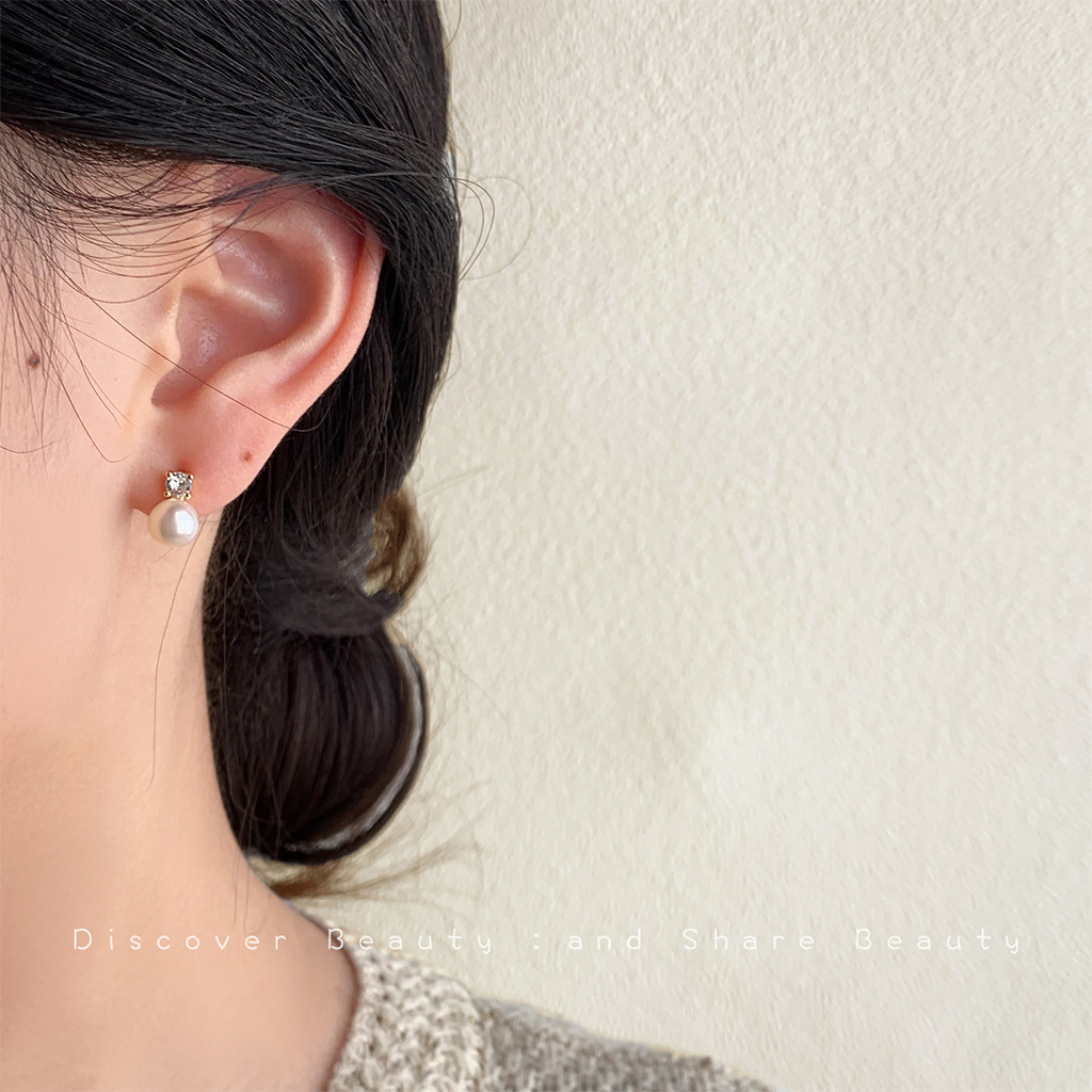 إكسسوارات DIY: أقراط لؤلؤ طبيع - مراجعة Pearl Earring Stud وسعره