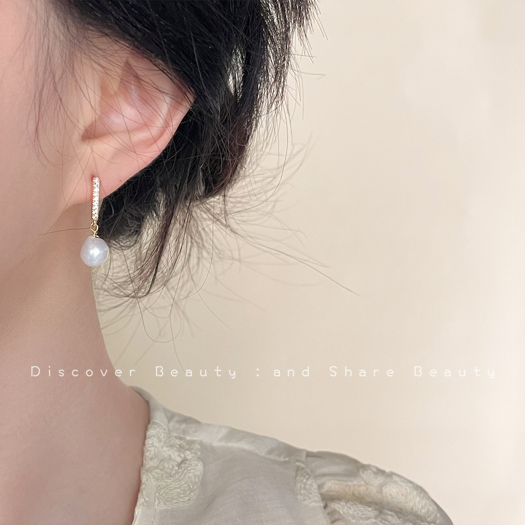 إكسسوارات DIY: أقراط لؤلؤ طبيع - مراجعة Pearl Earring Stud وسعره